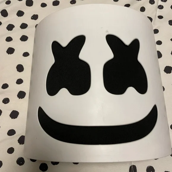 Marshmello costume large boys girls DJ artist Halloween pajamas jumpsuit - Picture 5 of 5